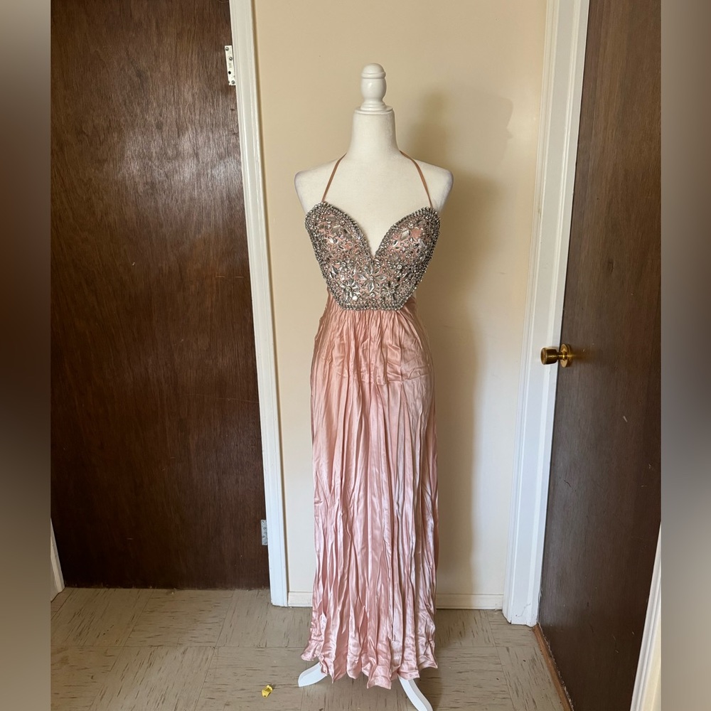 Gorgeous Prom Dress with crystal bust